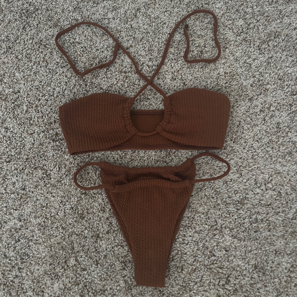 Knit Bikini Set
